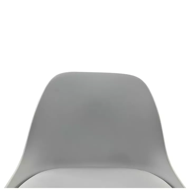 Σκαμπό Bar ArteLibre AMADA Λευκό/Χρώμιο PP/Μέταλλο 41x40x79-89cm
