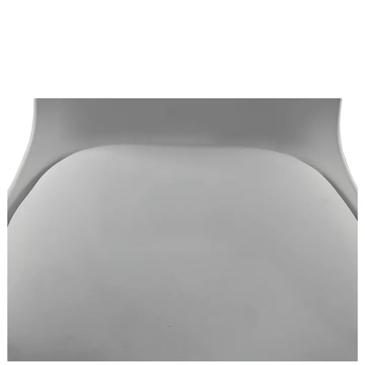 Σκαμπό Bar ArteLibre AMADA Λευκό/Χρώμιο PP/Μέταλλο 41x40x79-89cm