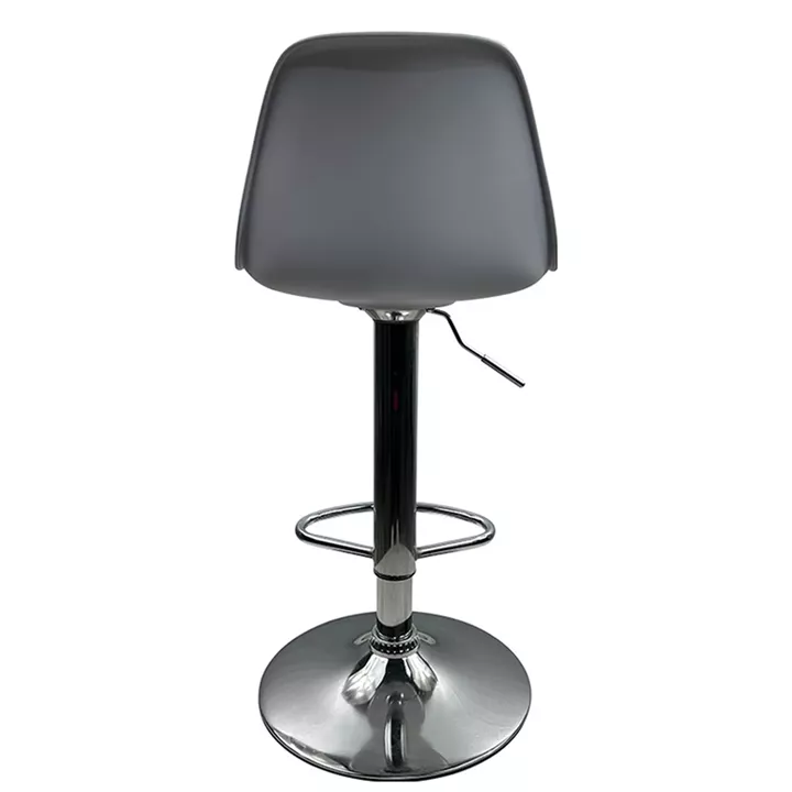 Σκαμπό Bar ArteLibre AMADA Λευκό/Χρώμιο PP/Μέταλλο 41x40x79-89cm
