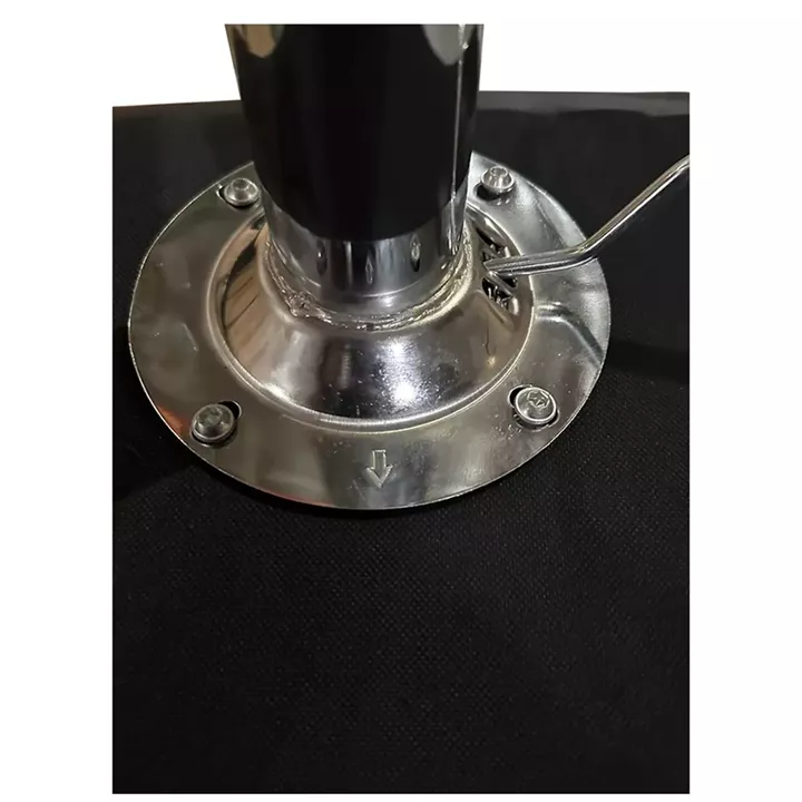 Καρέκλα Εργασίας ArteLibre FIRMEZA Λευκό/Χρώμιο PU/Μέταλλο 47x47x67/78cm