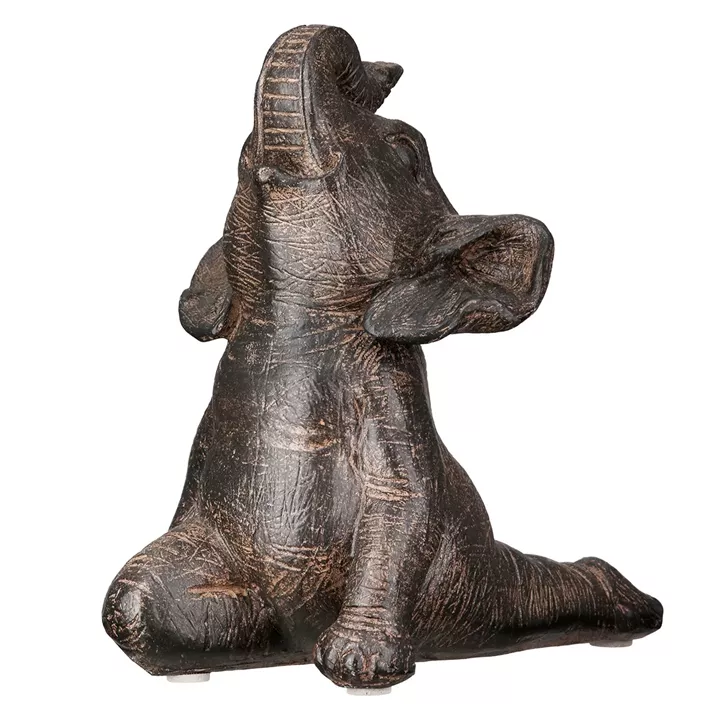  Figure Elephant Synthetic Resin Brown Ποικιλία 3 φορές 10X15X16Cm 10X15X16Cm