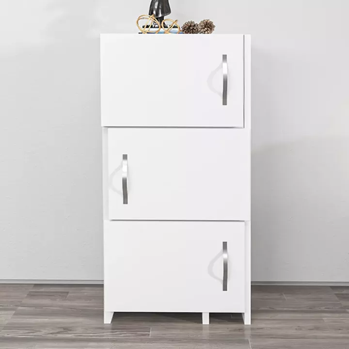 Ντουλάπι κουζίνας - μπάνιου Anna Megapap χρώμα λευκό 65x31,5x89,8εκ.