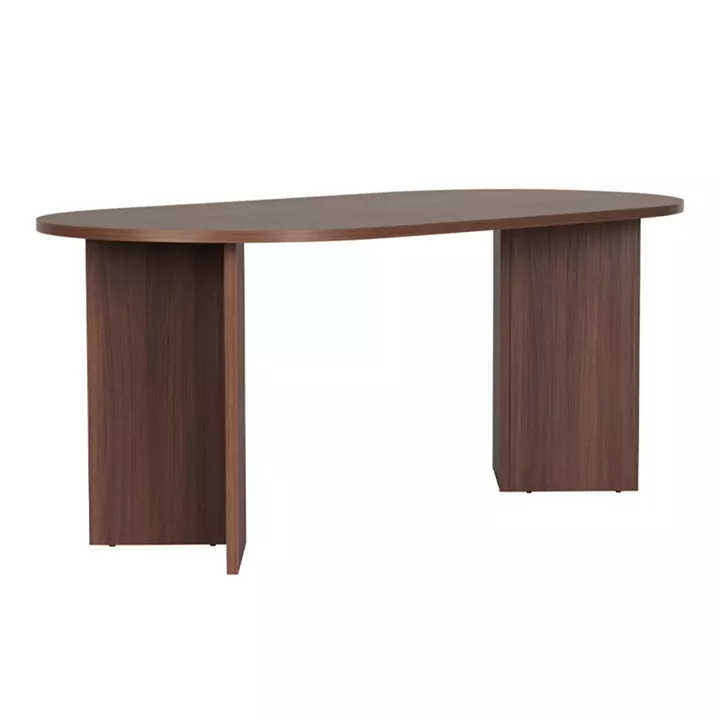 Τραπέζι Sablin Megapap χρώμα καρυδί 180x89,5x75εκ.