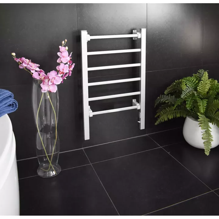 Ηλεκτρική Κρεμάστρα Πετσετών 2-Σε-1 6 Θέσεων Με Τηλεχειριστήριο Λευκό 100W DIRT DEVIL