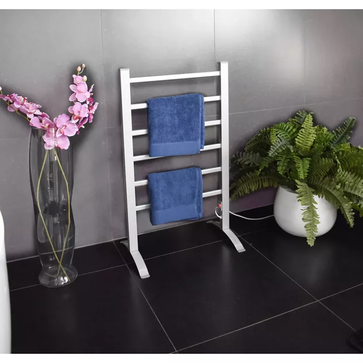 Ηλεκτρική Κρεμάστρα Πετσετών 2-Σε-1 6 Θέσεων Με Τηλεχειριστήριο Λευκό 100W DIRT DEVIL