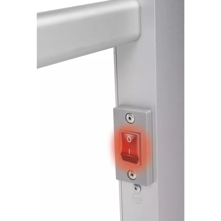 Ηλεκτρική Κρεμάστρα Πετσετών 2-Σε-1 6 Θέσεων Με Τηλεχειριστήριο Λευκό 100W DIRT DEVIL