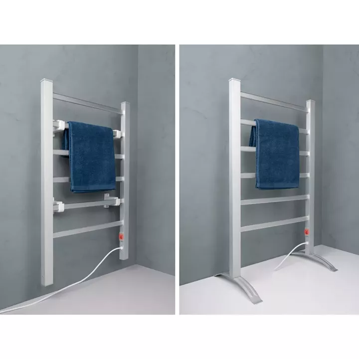 Ηλεκτρική Κρεμάστρα Πετσετών 2-Σε-1 6 Θέσεων Με Τηλεχειριστήριο Λευκό 100W DIRT DEVIL