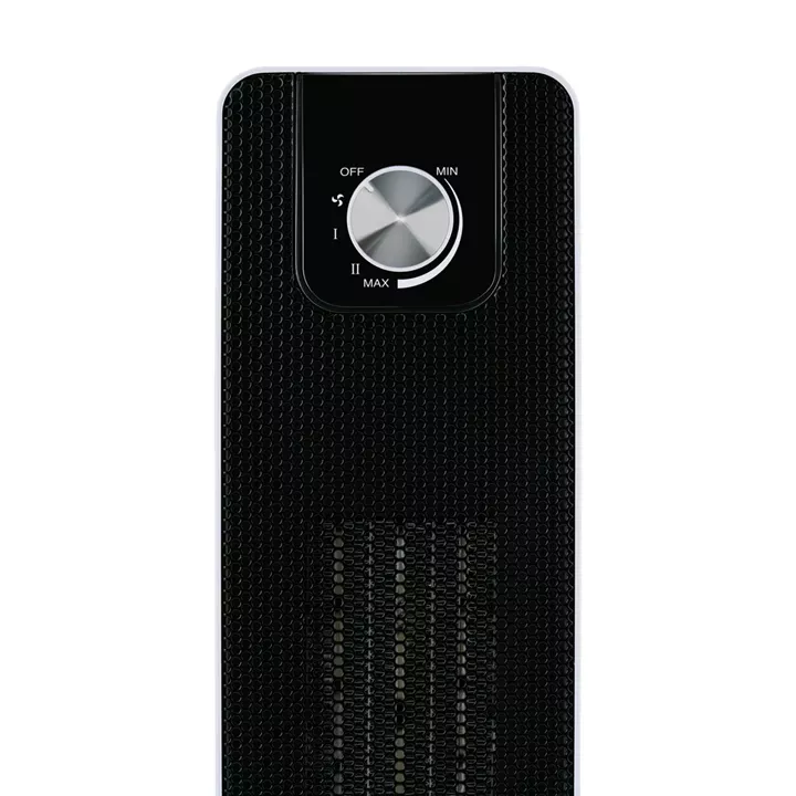 Κεραμικό Αερόθερμο Δαπέδου Πύργος Φορητό Λευκό/Μαύρο 800/2000W ALPINA