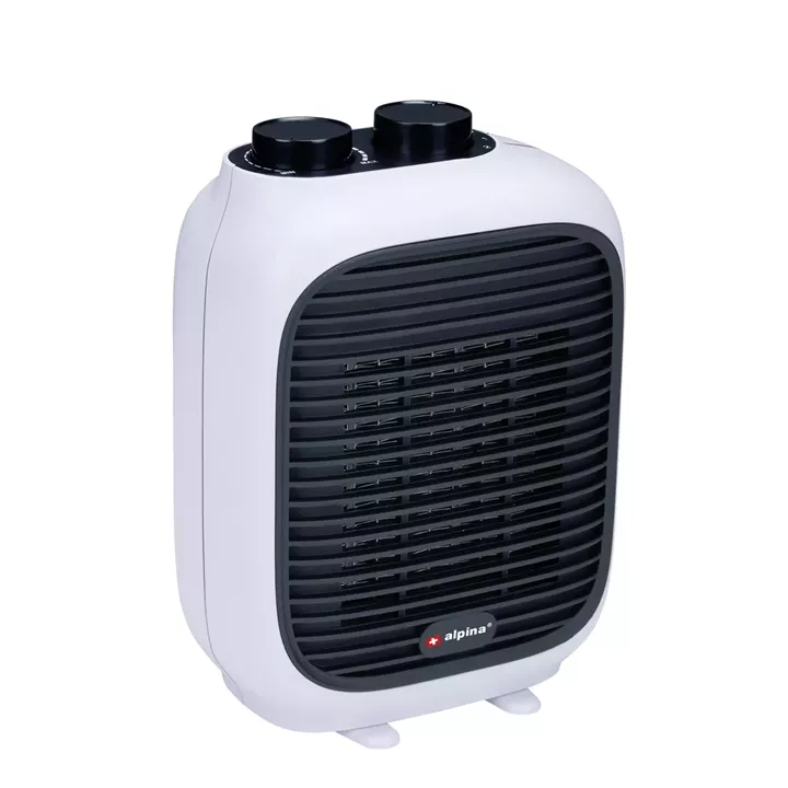 Φορητό Αερόθερμο 2-Σε-1 1500W Λευκό/Μαύρο 16x10x22cm ALPINA