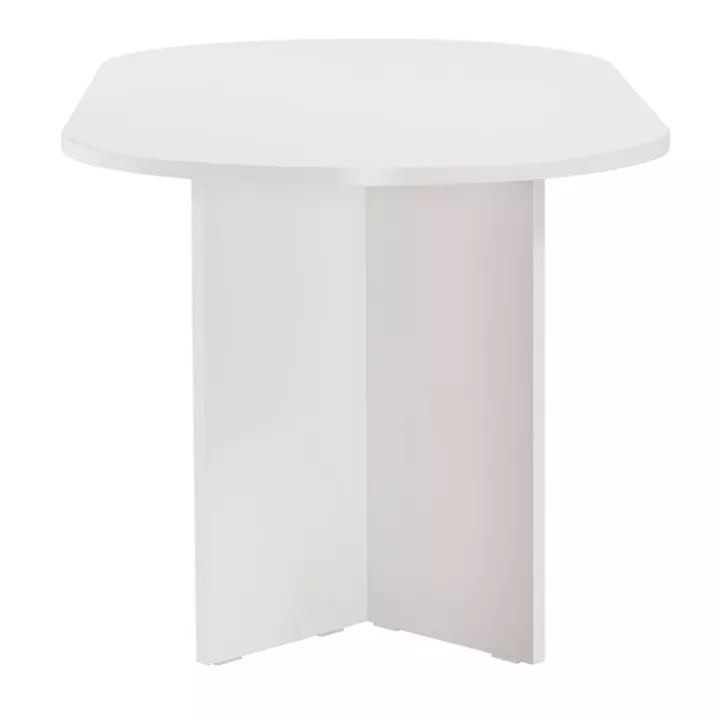 Τραπέζι Sablin Megapap χρώμα λευκό 180x89,5x75εκ.