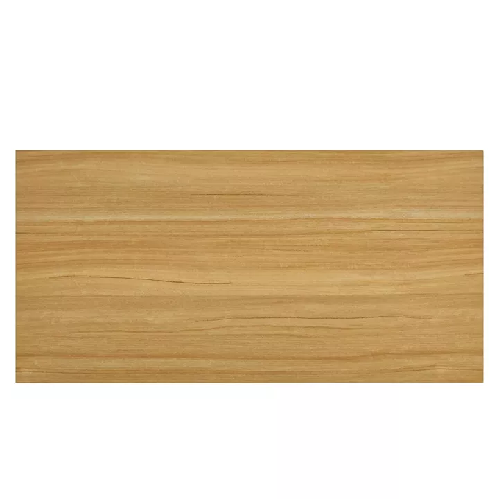 Τραπέζι Τραπεζαρίας ArteLibre ELDRIDGE Sonoma Μέταλλο/Μοριοσανίδα 140x70x74cm