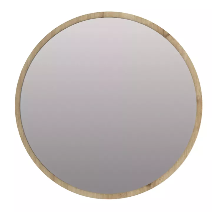 Καθρέπτης τοίχου Glob Μegapap χρώμα sapphire oak 59x2x59εκ.