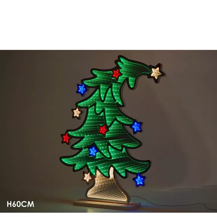 Χριστουγεννιάτικο LED Infinity Δέντρο 60cm