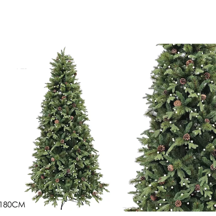 Χριστουγεννιάτικο Δέντρο PP+PE+PVC Με 200 LED 180cm