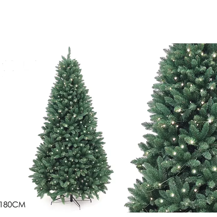 Χριστουγεννιάτικο Δέντρο Monte Denali PVC Με 250 LED 180cm