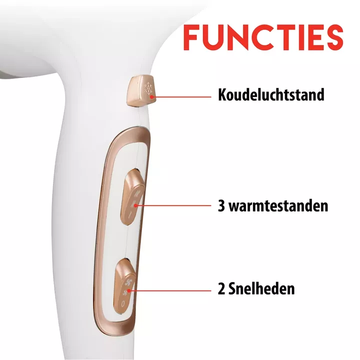 Στεγνωτήρας Μαλλιών 1900-2300W ALPINA