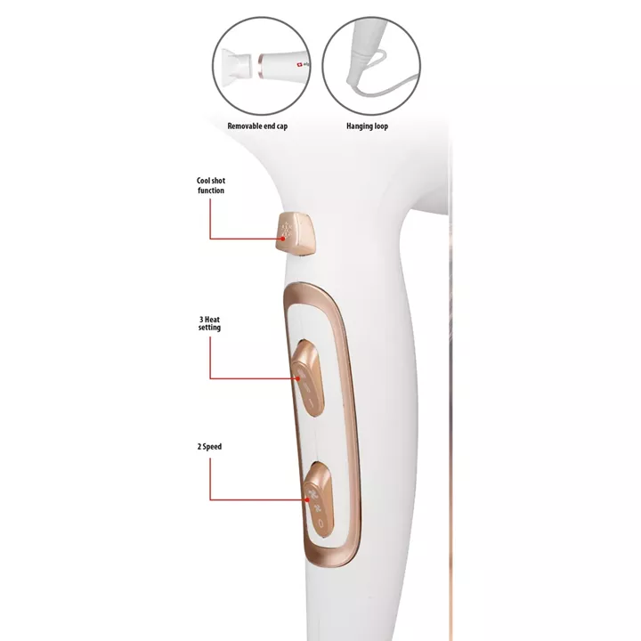 Στεγνωτήρας Μαλλιών 1900-2300W ALPINA