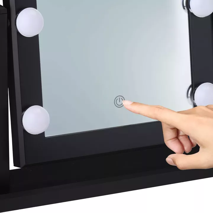 Καθρέφτης Καλλυντικών με Φωτισμό LED 2 Σχέδια