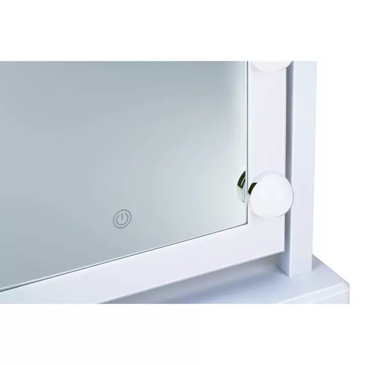 Καθρέφτης Καλλυντικών με Φωτισμό LED 2 Σχέδια