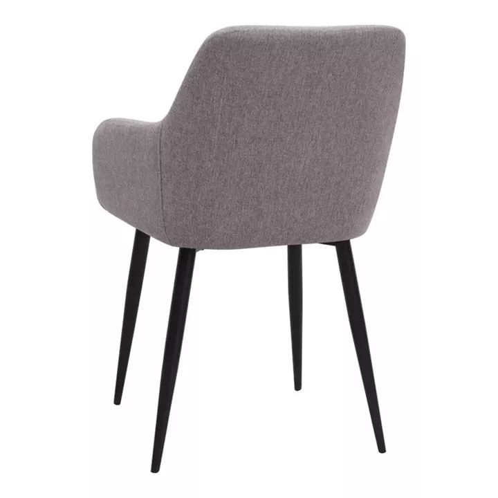 Σετ τραπεζαρία 5τμχ Rubes - Monica Megapap χρώμα φυσικό οξιάς - ανοιχτό μπεζ Ø100x78εκ.