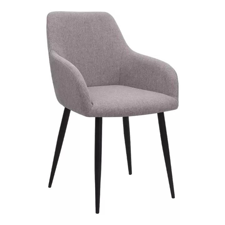 Σετ τραπεζαρία 5τμχ Rubes - Monica Megapap χρώμα φυσικό οξιάς - ανοιχτό μπεζ Ø100x78εκ.