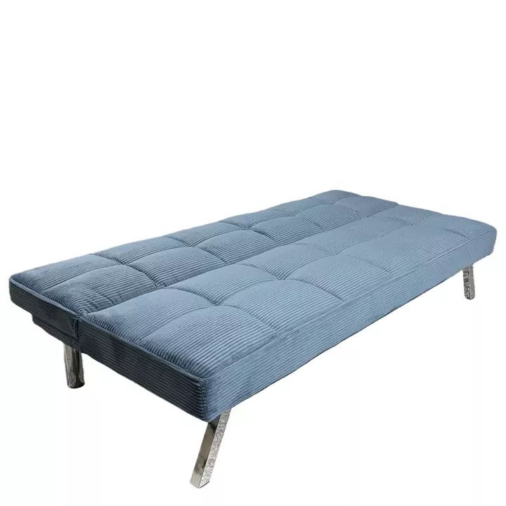 Καναπές Κρεβάτι ArteLibre ELVORE Μπλε Ύφασμα/Ξύλο 190x83x74cm