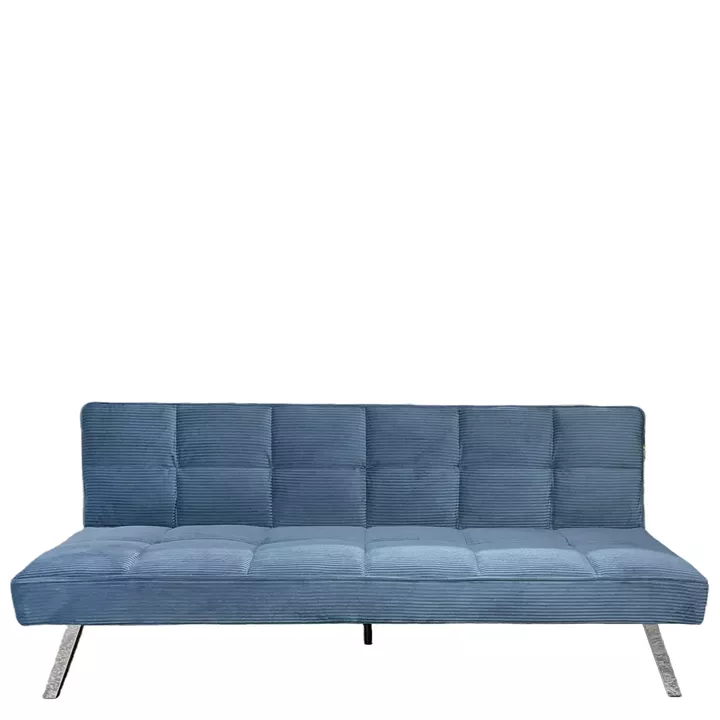Καναπές Κρεβάτι ArteLibre ELVORE Μπλε Ύφασμα/Ξύλο 190x83x74cm