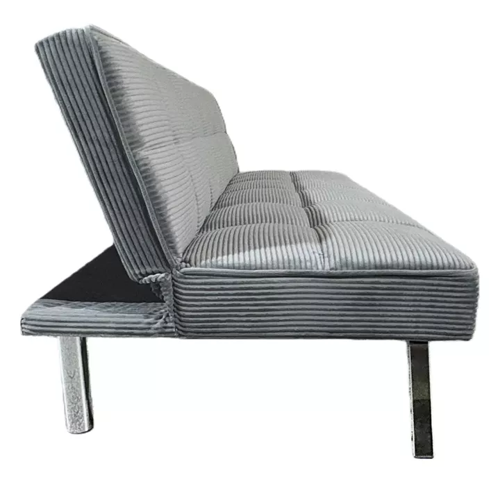 Καναπές Κρεβάτι ArteLibre ELVORE Γκρι Ύφασμα/Ξύλο 190x83x74cm