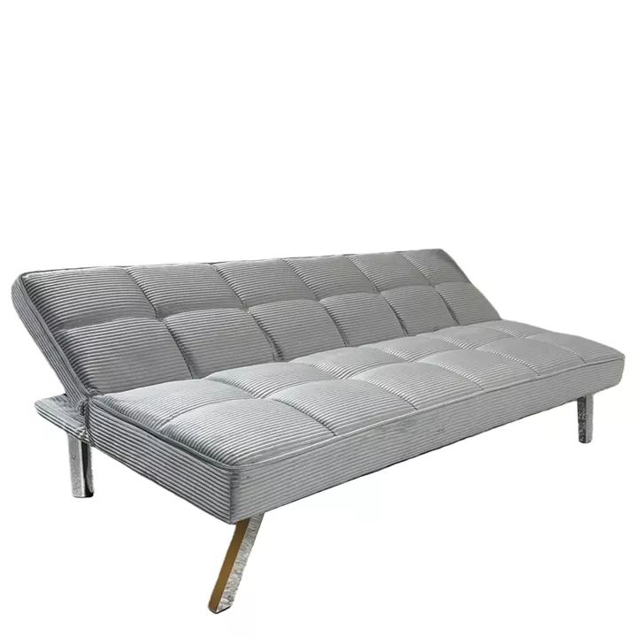 Καναπές Κρεβάτι ArteLibre ELVORE Γκρι Ύφασμα/Ξύλο 190x83x74cm