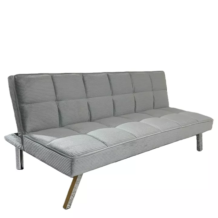 Καναπές Κρεβάτι ArteLibre ELVORE Γκρι Ύφασμα/Ξύλο 190x83x74cm