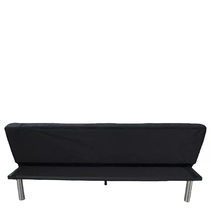 Καναπές Κρεβάτι ArteLibre ELVORE Μαύρο Ύφασμα/Ξύλο 190x83x74cm