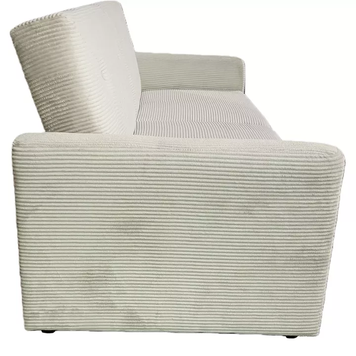 Καναπές Κρεβάτι ArteLibre VALMERO Μπεζ Ύφασμα/Ξύλο 216x85x85cm