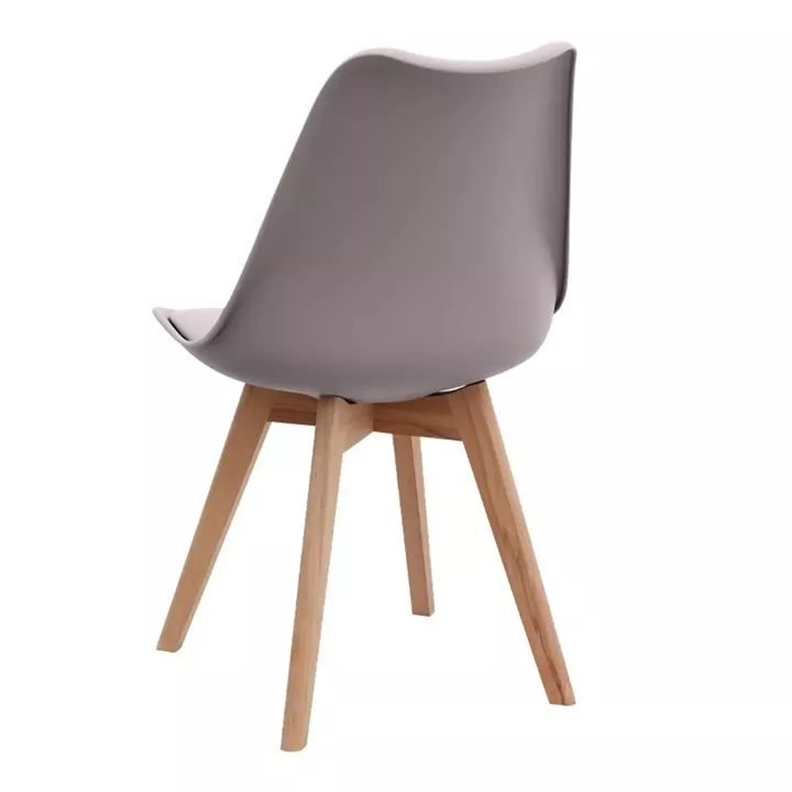 Σετ τραπεζαρία 5τμχ Darlen - Viva Megapap χρώμα sapphire oak - cappuccino 125x72x74εκ.