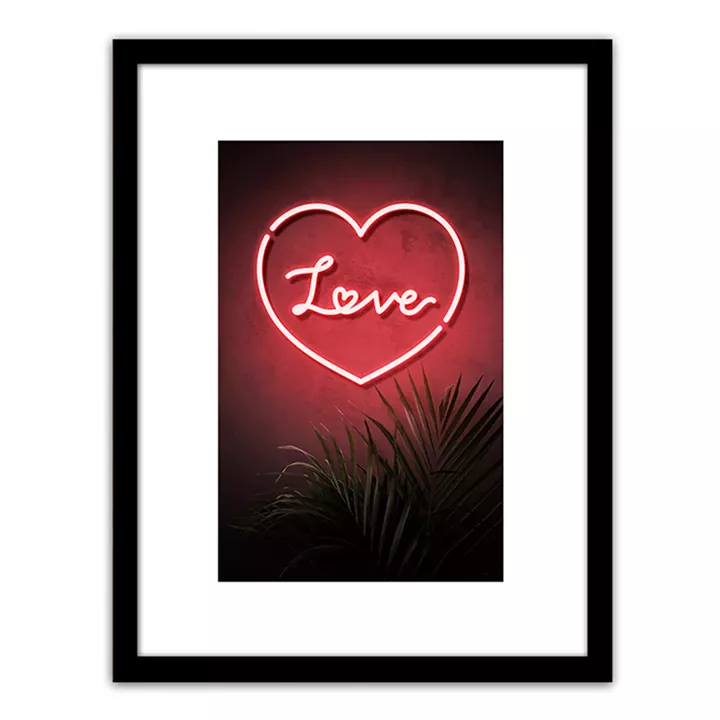 Πίνακας Σε Κορνίζα ArteLibre Πλαστικό 'Love' 35x45x1.8cm