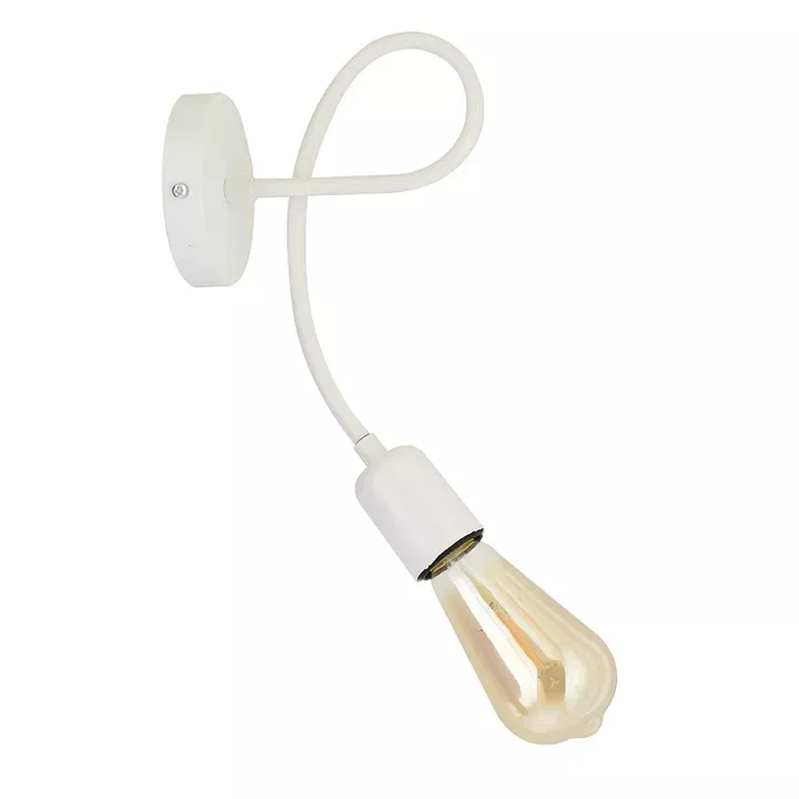 Φωτιστικό Τοίχου ArteLibre ALE Λευκό Μέταλλο 17x28cm