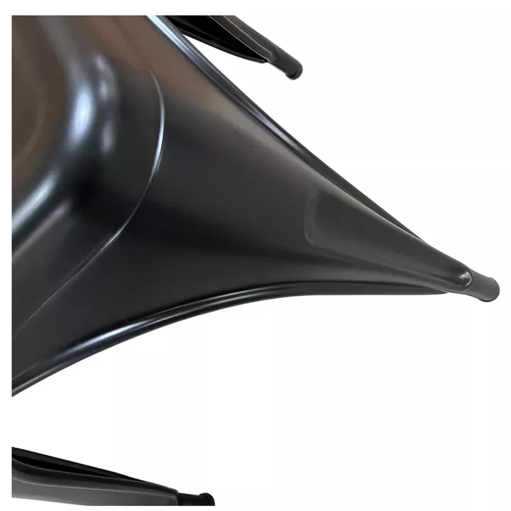 Καρέκλα ArteLibre Βιομηχανικού Τύπου Vintage TOLIKO Μαύρο Ματ Μέταλλο 44x49x84cm