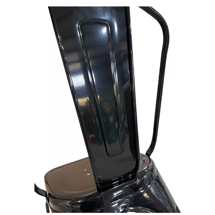 Καρέκλα ArteLibre Βιομηχανικού Τύπου Vintage TOLIKO Μαύρο Μέταλλο 44x49x84cm