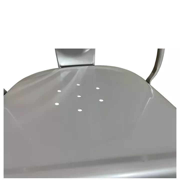 Καρέκλα ArteLibre Βιομηχανικού Τύπου Vintage TOLIKO Γκρι Μέταλλο 44x49x84cm