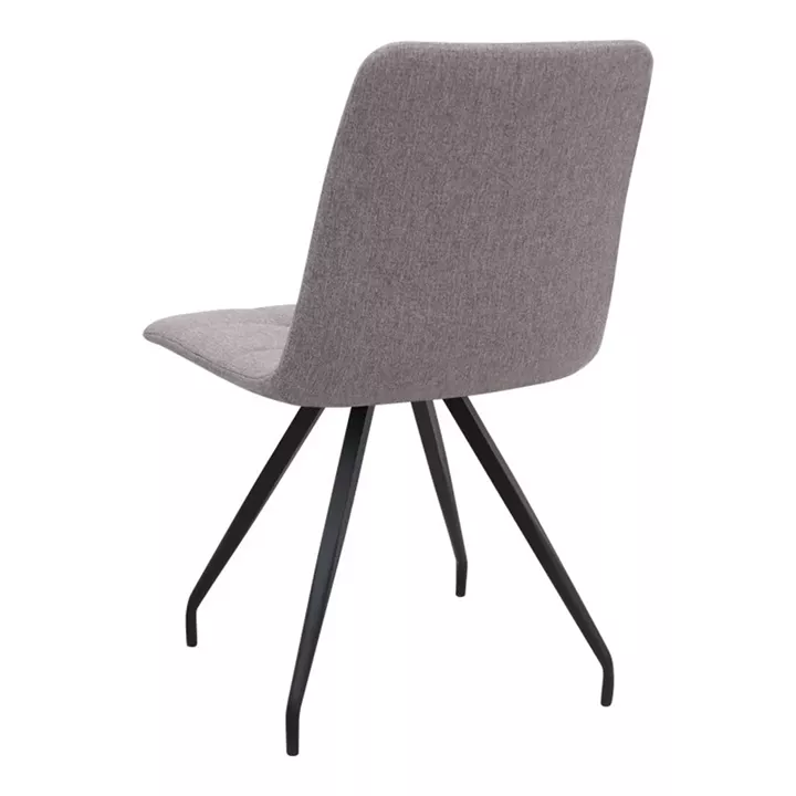 Σετ τραπεζαρία 5τμχ Darlen - Bianca Megapap χρώμα sapphire oak - ανοιχτό μπεζ 125x72x74εκ.