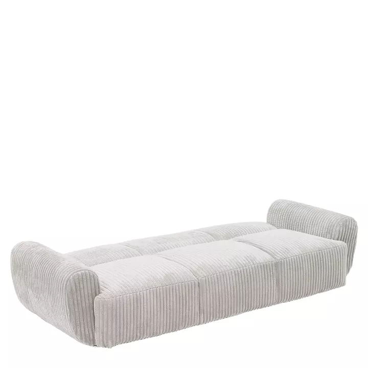 Καναπές Κρεβάτι Τριθέσιος ArteLibre SCULPTA Μπεζ Ύφασμα 234x88x75cm