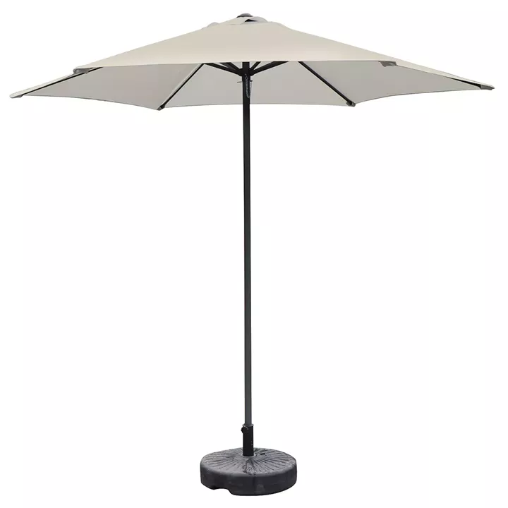 Ομπρέλα Κήπου ArteLibre MELIORE Εκρού/Ανθρακί Αλουμίνιο/Polyester Φ2.5x2.36m
