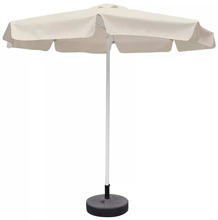 Ομπρέλα Κήπου ArteLibre VALENARE Εκρού/Λευκό Μέταλλο/Polyester Φ2.35m