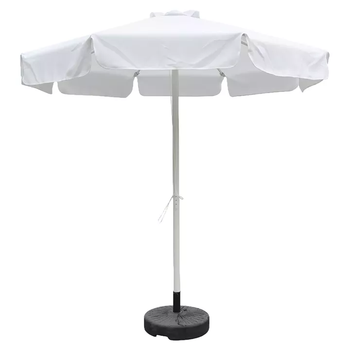 Ομπρέλα Κήπου ArteLibre SALVIA Εκρού/Λευκό Αλουμίνιο/Polyester Φ2.2x2.5m