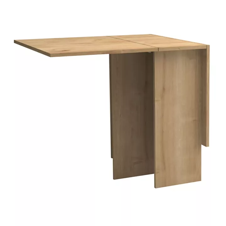 Τραπέζι Pepe Megapap επεκτεινόμενο χρώμα φυσικό οξιάς 28(56+56)x77x75εκ.