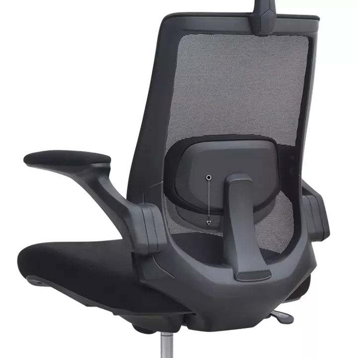 Καρέκλα γραφείου διευθυντική Belora Megapap με ύφασμα Mesh χρώμα μαύρο 63,5x62x117/127εκ.