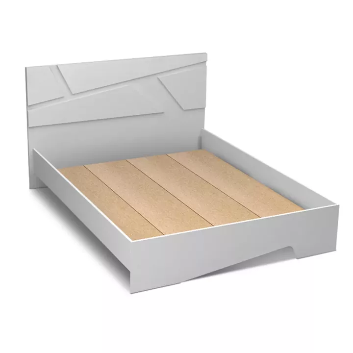 Κρεβάτι Efes Megapap χρώμα λευκό 160x200εκ.