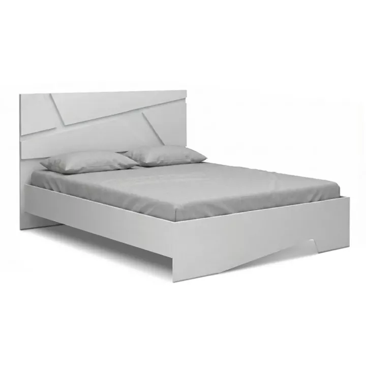 Κρεβάτι Efes Megapap χρώμα λευκό 160x200εκ.