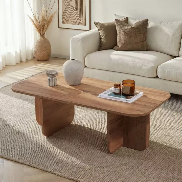 Τραπεζάκι σαλονιού Becaj Megapap χρώμα atlantic pine 120x60x41,4εκ.