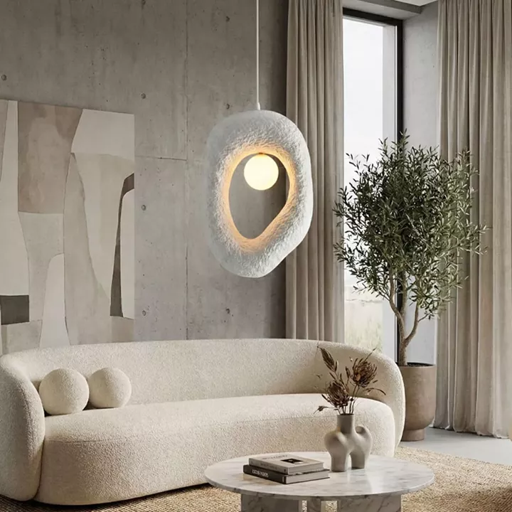 Φωτιστικό οροφής Zoga Megapap G9 fiberglass μονόφωτο χρώμα λευκό 30x12x90εκ.