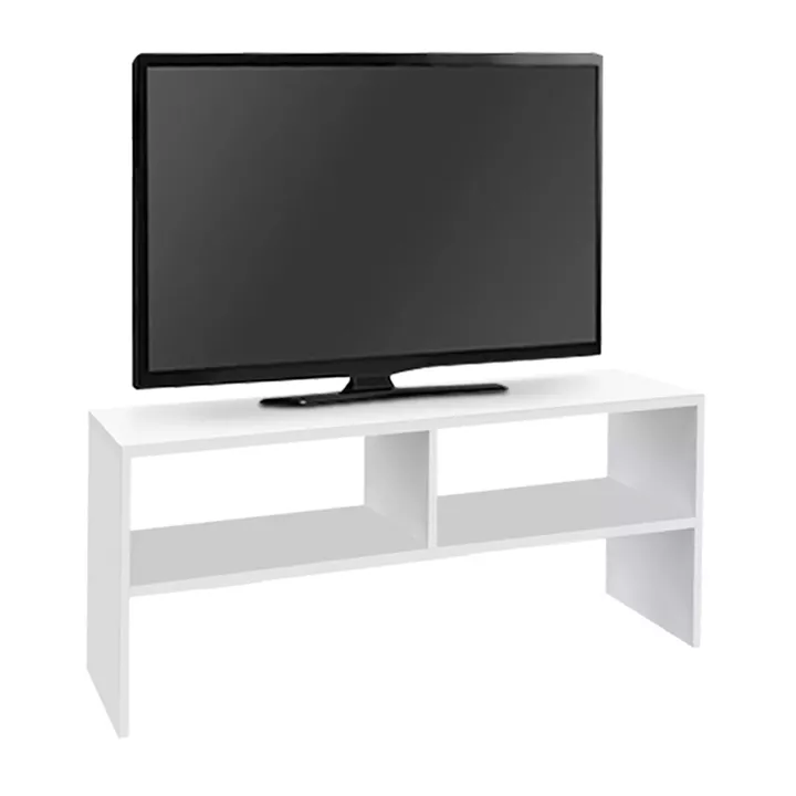 Έπιπλο τηλεόρασης Beirut Megapap χρώμα λευκό 80x30x40εκ.